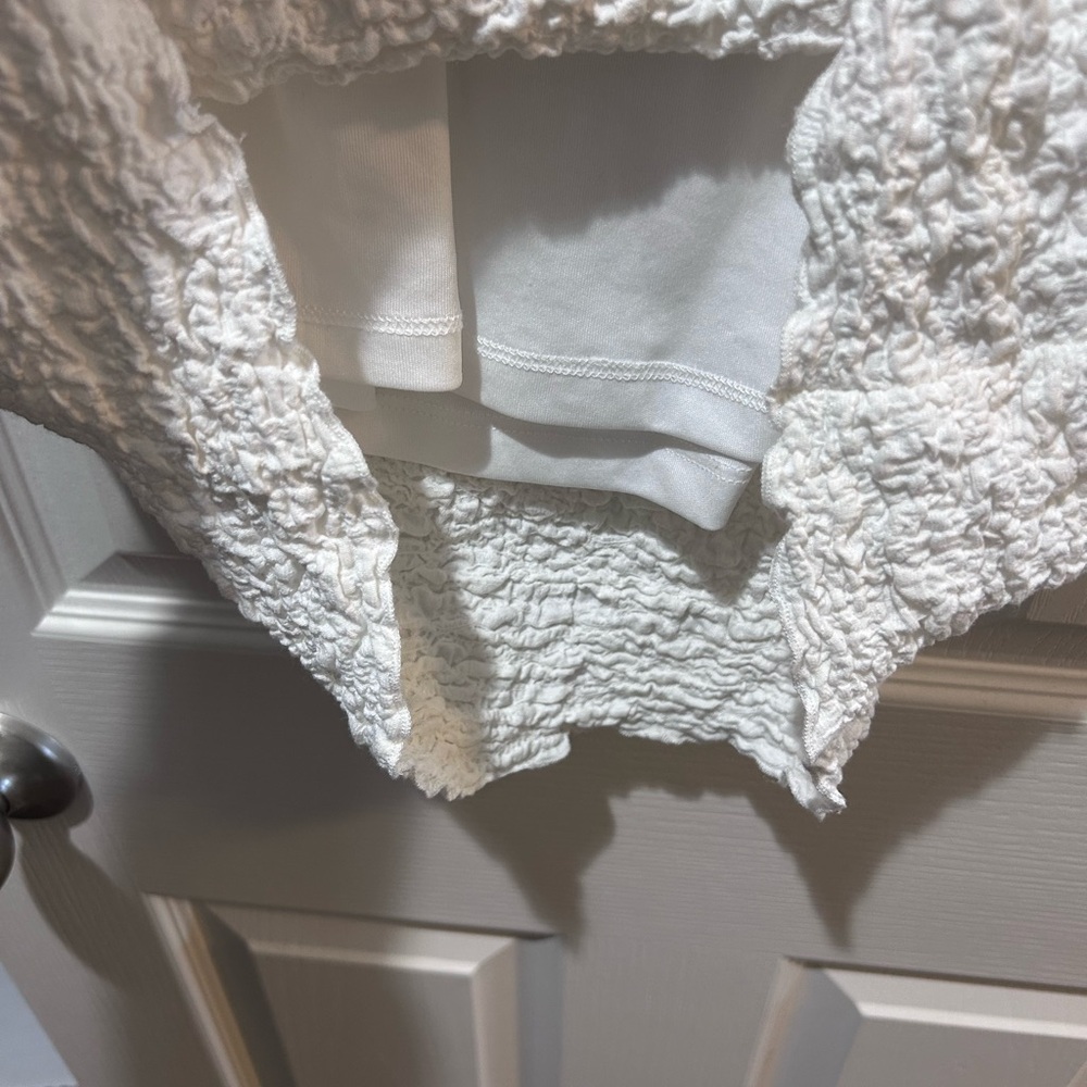 Cotton Candy Strapless White Dress - Picture 2 of 4